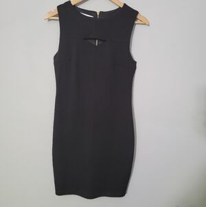 Bishop + Young Black Cutout Detail Bodycon Mini Dress